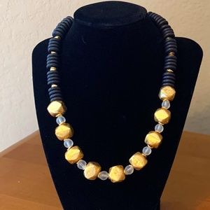 Black & Gold Necklace